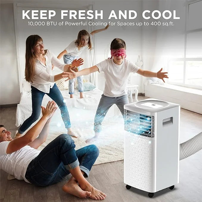 Open Box TURBRO Greenland 10,000 BTU ASHRAE Air Conditioner Dehumidifer GLP06AC - WHITE