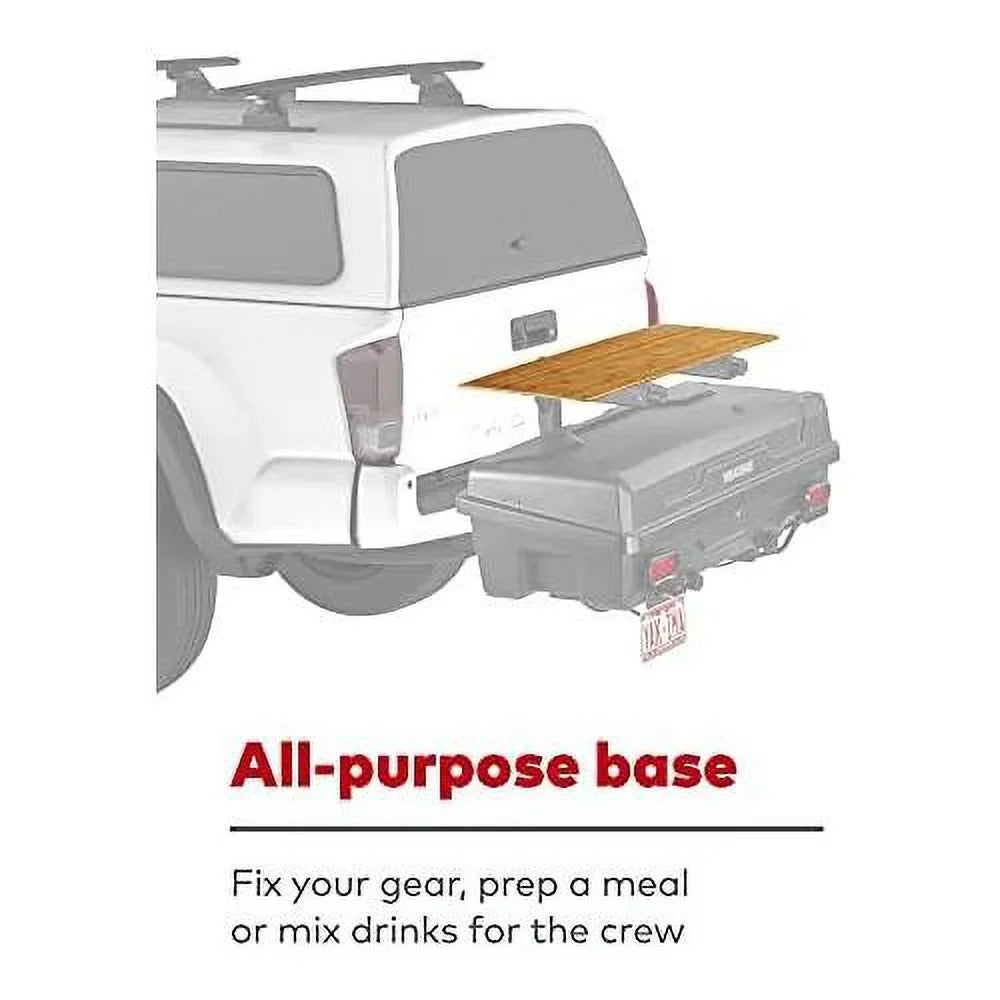 exo backdeck table top accessory for exo hitch rack system
