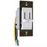 Legrand - Pass Seymour Legrand LSDC16WV Dual Slide 3-Speed De-Hummer Fan Control with Single Pole