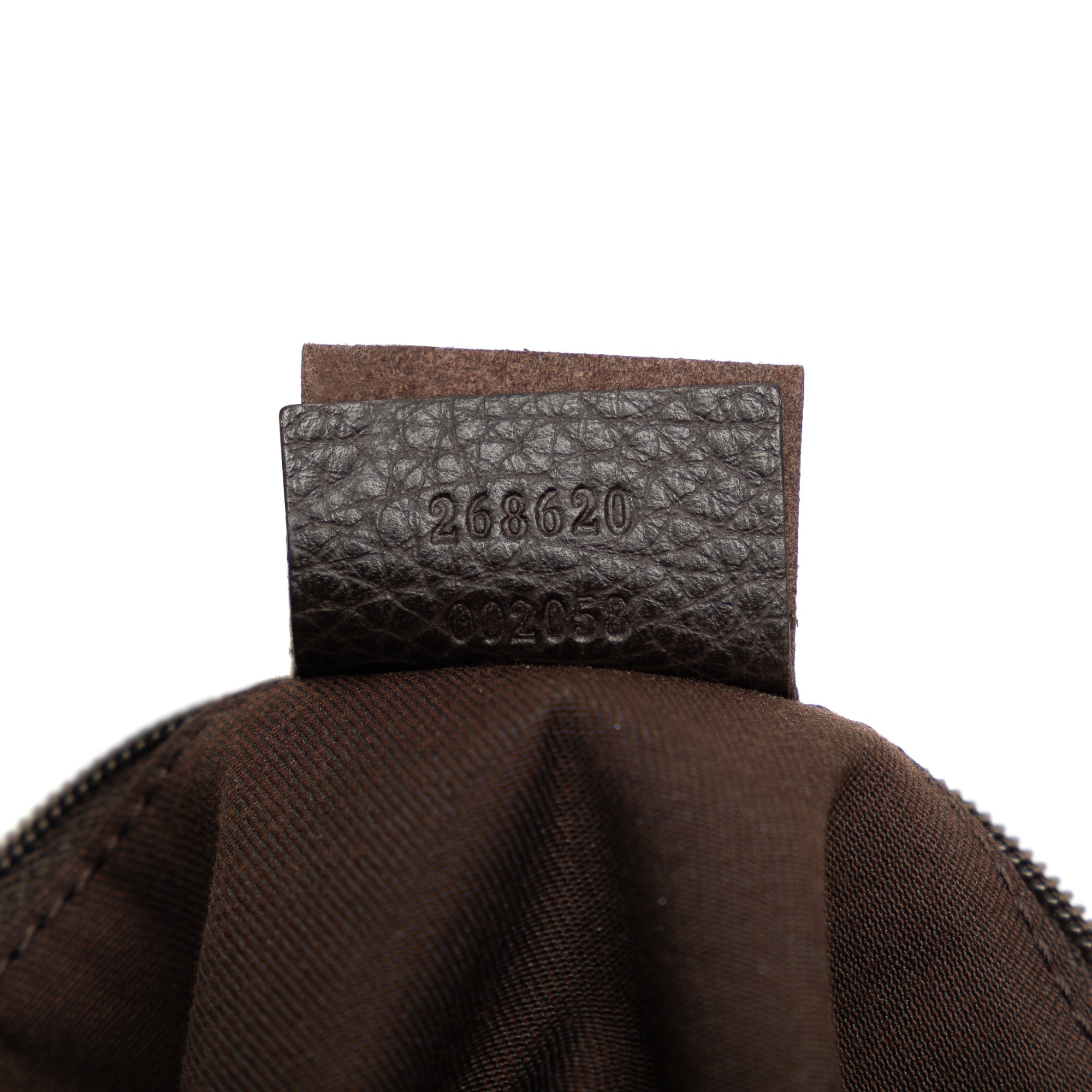 Pre-Owned Authenticated Gucci GG Jolicoeur Crossbody Nylon Fabric Brown Crossbody Bag Unisex (Good)