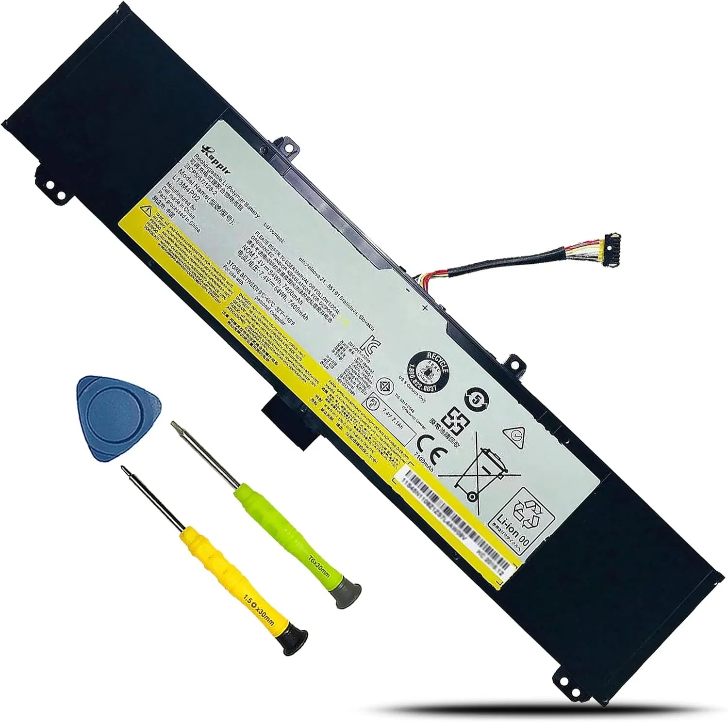 BOWEIRUI L13M4P02 L13N4P01 Laptop y Replacement for Lenovo Erazer Y50 Y50-70 Y50-80 Y50P Y50P-70 Y70 Y70-70
