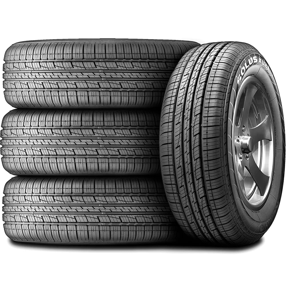 Pair of 2 (TWO) Kumho Eco Solus KL21 235/60R18 102H A/S All Season Tires Fits: 2017-18 Hyundai Santa Fe Sport 2.0T, 2014-18 Kia Sorento EX