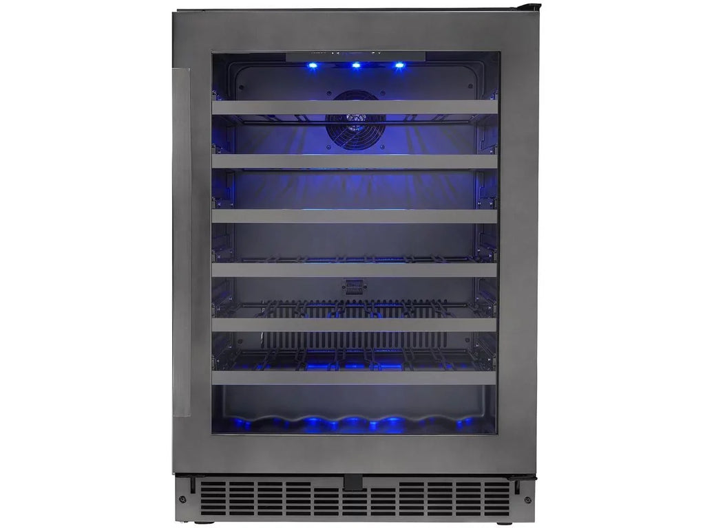 Danby SSWC056D1B-S 5.6 cu. ft. Sydney 24" Single-Zone Wine Cellar Black with Stainless Steel