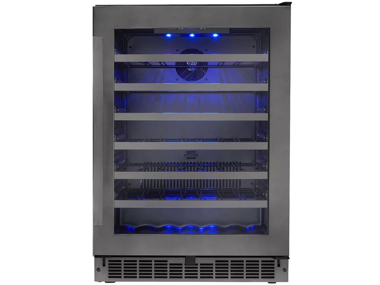 Danby SSWC056D1B-S 5.6 cu. ft. Sydney 24" Single-Zone Wine Cellar Black with Stainless Steel