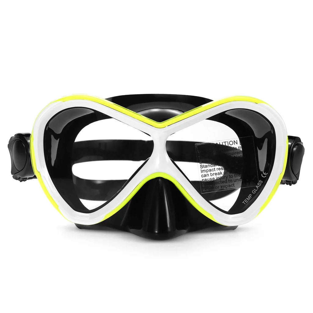 ammoon Snorkel Tube for Kids Professional Swimming Goggles with Snorkel Set for Clear Underwater Vision