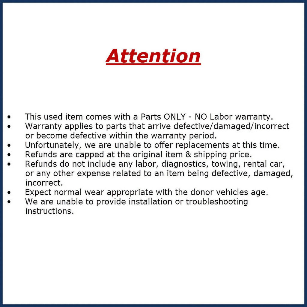 Pre-Owned 2015-2020 Chevrolet Tahoe Overhead Roof Console w/ Mirror Compartment Gray OEM (Good)