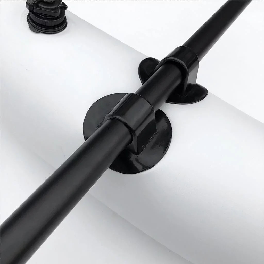 Premium PVC Kayak Canoe Fishing Standing Beginners Inflatable Outrigger / Stabilizer Water Buoyant Float Gear Equipment White