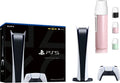 PS5 Sony Playstation 5 Digital Edition Gaming Console + 1 Wireless Controller - 16GB GDDR6, 825GB SSD Storage, WiFi 6, 120Hz 8K Output - Random Color Water Bottle
