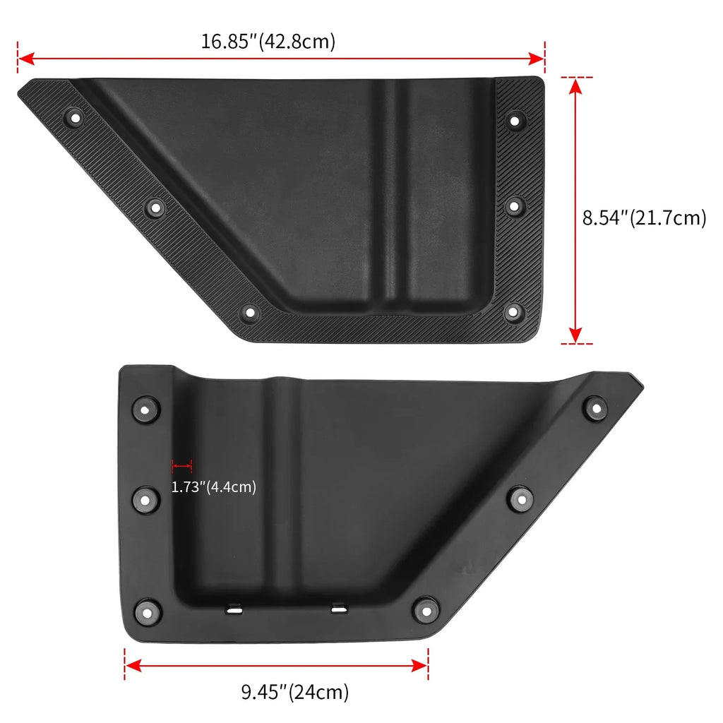 2Pcs Front Door Storage Box Matching with for Ford Bronco Accessories 2021 2022 2/4 doors