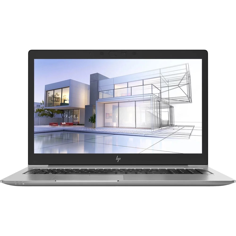HP ZBook 15u G5 15.6" 16GB 512GB SSD ™ i7-8650U 1.9GHz Win10P,Silver (Scratch And Dent Used)