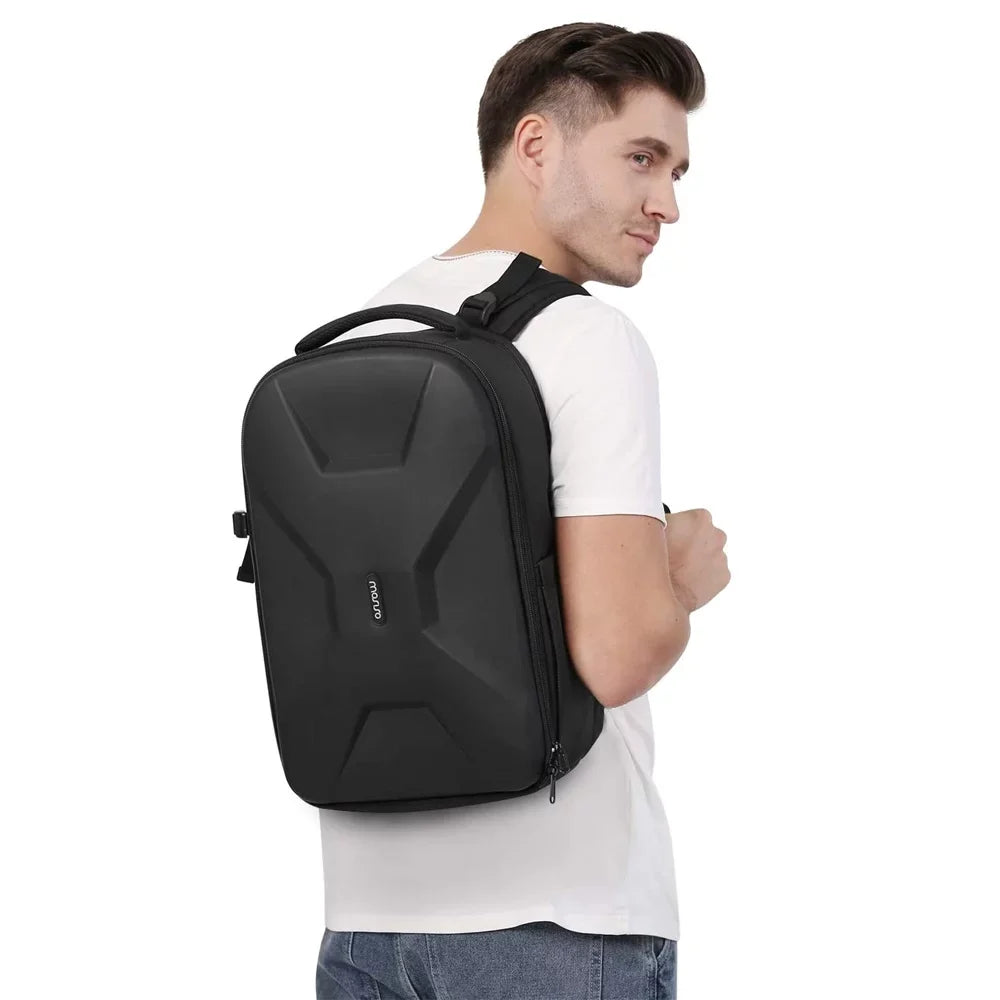 Mosiso Camera Backpack for Canon/Nikon/Sony/DJI Mavic Drone, DSLR/SLR/Mirrorless Photography Camera Bag Waterproof Hardshell Protective Case with Tripod Holder&Laptop Compartment, Black