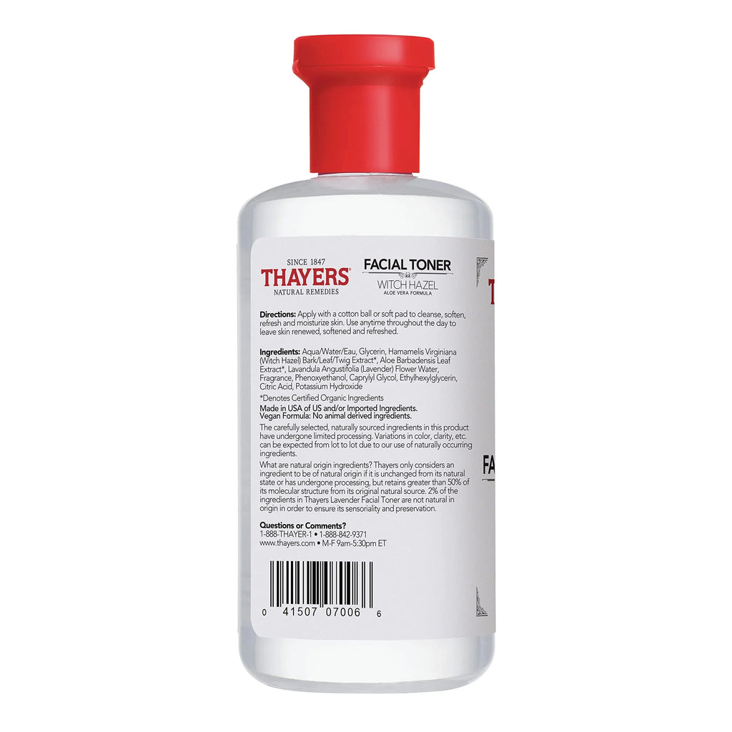 Thayers Witch Hazel with Aloe Vera Lavender - 12 fl oz