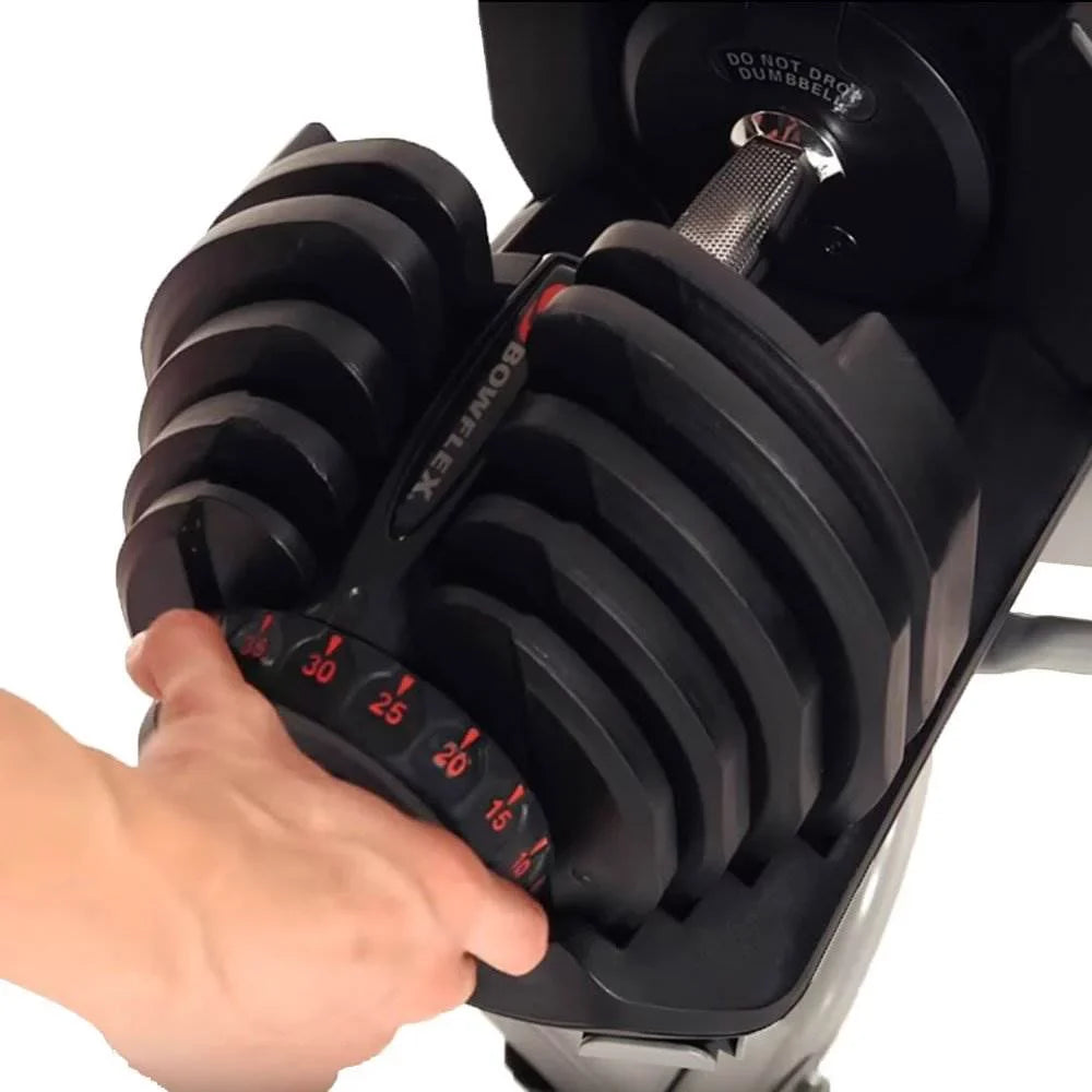 Bowflex SelectTech 1090 Workout Dumbbell w/ Adjustable Weight (Single) (3 Pack)