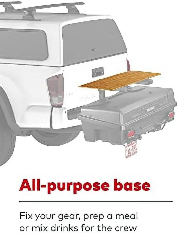 exo backdeck table top accessory for exo hitch rack system