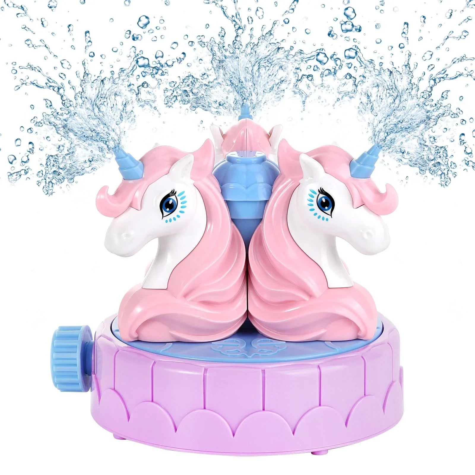 MoKo Unicorn Sprinkler for Kids Outdoor Play, Spray Water Toys for Summer Lawn Garden Activities