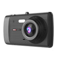 Car 4-inch Driving Recorder Dual Camera HD 1080P Night Vision DVR Reversing Image