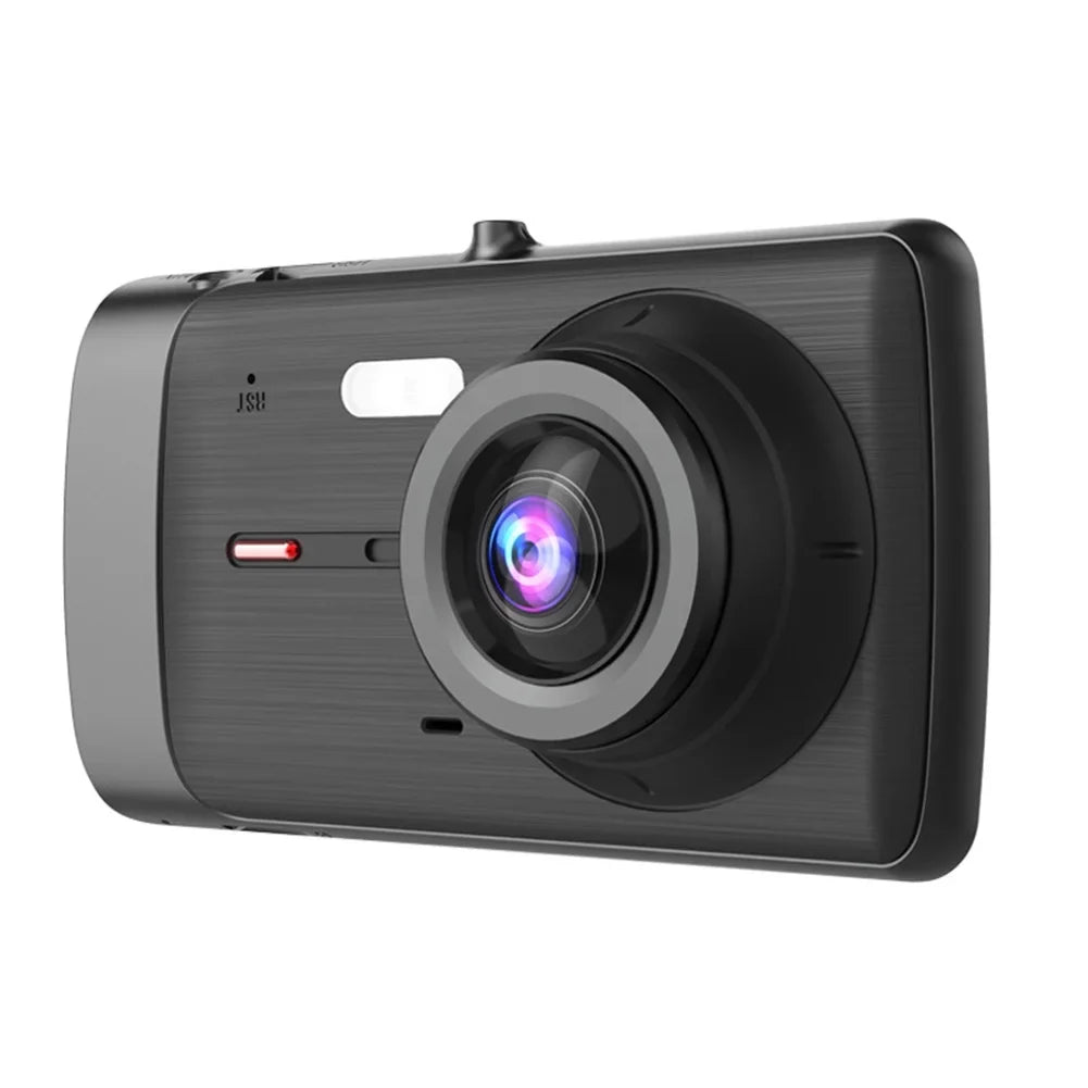 Car 4-inch Driving Recorder Dual Camera HD 1080P Night Vision DVR Reversing Image