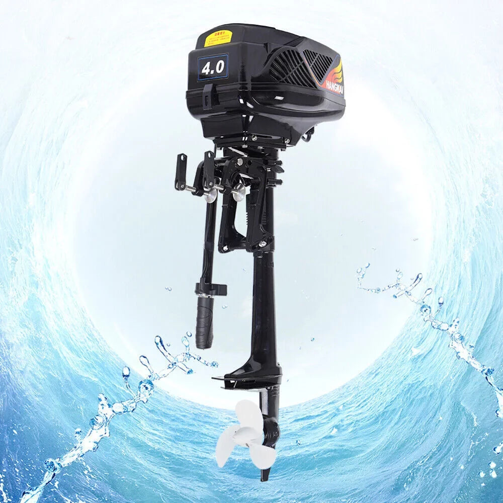 Miumaeov 1000W 4 HP Electric Outboard Motor Craft Engine Trolley Brushless Motor