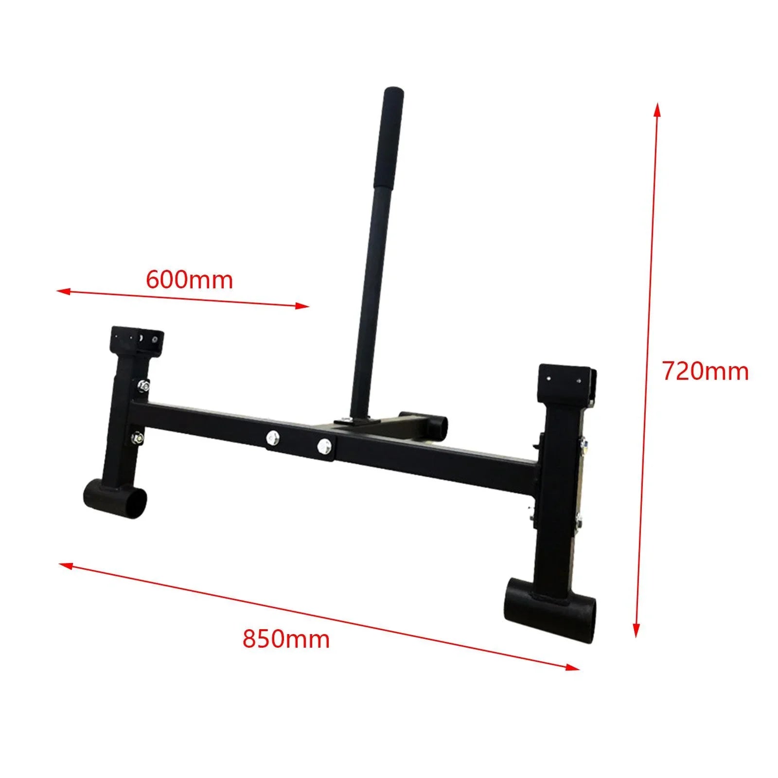 kesoto Deadlift Barbell Stand Compact Gym Equipment for Workout Sport Weight Plates