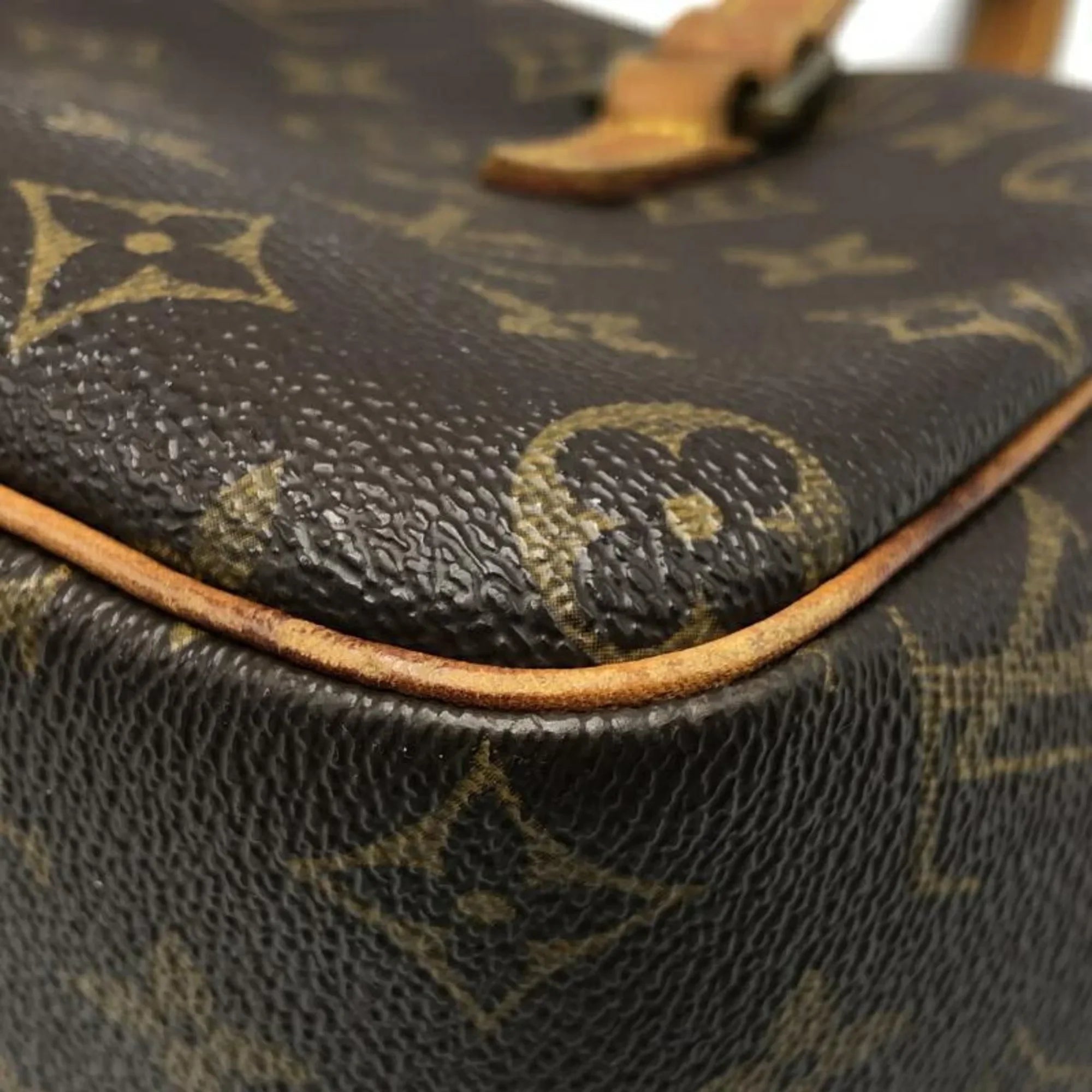 Pre-Owned LOUIS VUITTON Shite MM Handbag M51182 Monogram Brown Louis Vuitton (Good)