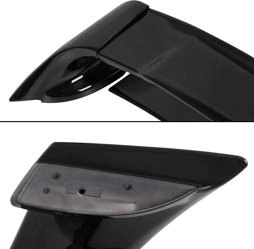 Rear Trunk Spoiler Wing Matching with 2006-2011 Honda Civic 4 Door Sedan ABS Trunk Spoiler Wing Painted Gloss Black