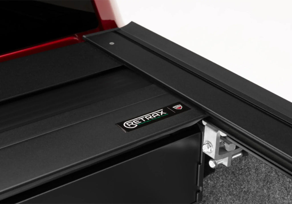 Retrax By Realtruck PowertraxONE XR Retractable Truck Bed Tonneau Protection | T-70841 | Matching With Select 2007-2021 Toyota Tundra Crewmax with Deck Rail System 5' 7" Bed (66.7")