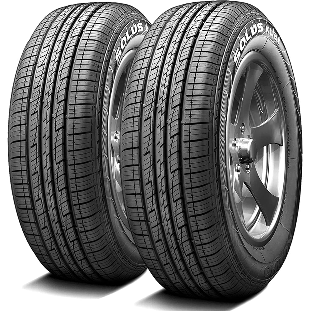 Pair of 2 (TWO) Kumho Eco Solus KL21 235/60R18 102H A/S All Season Tires Fits: 2017-18 Hyundai Santa Fe Sport 2.0T, 2014-18 Kia Sorento EX