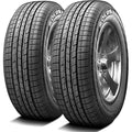 Pair of 2 (TWO) Kumho Eco Solus KL21 235/60R18 102H A/S All Season Tires Fits: 2017-18 Hyundai Santa Fe Sport 2.0T, 2014-18 Kia Sorento EX