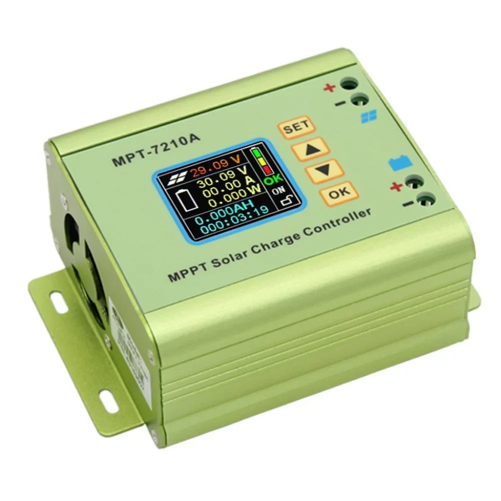 Mppt Solar Controller, Voltmeter Ammeter Numerical Control Boost Module 24 V to 72 V Battery Charger