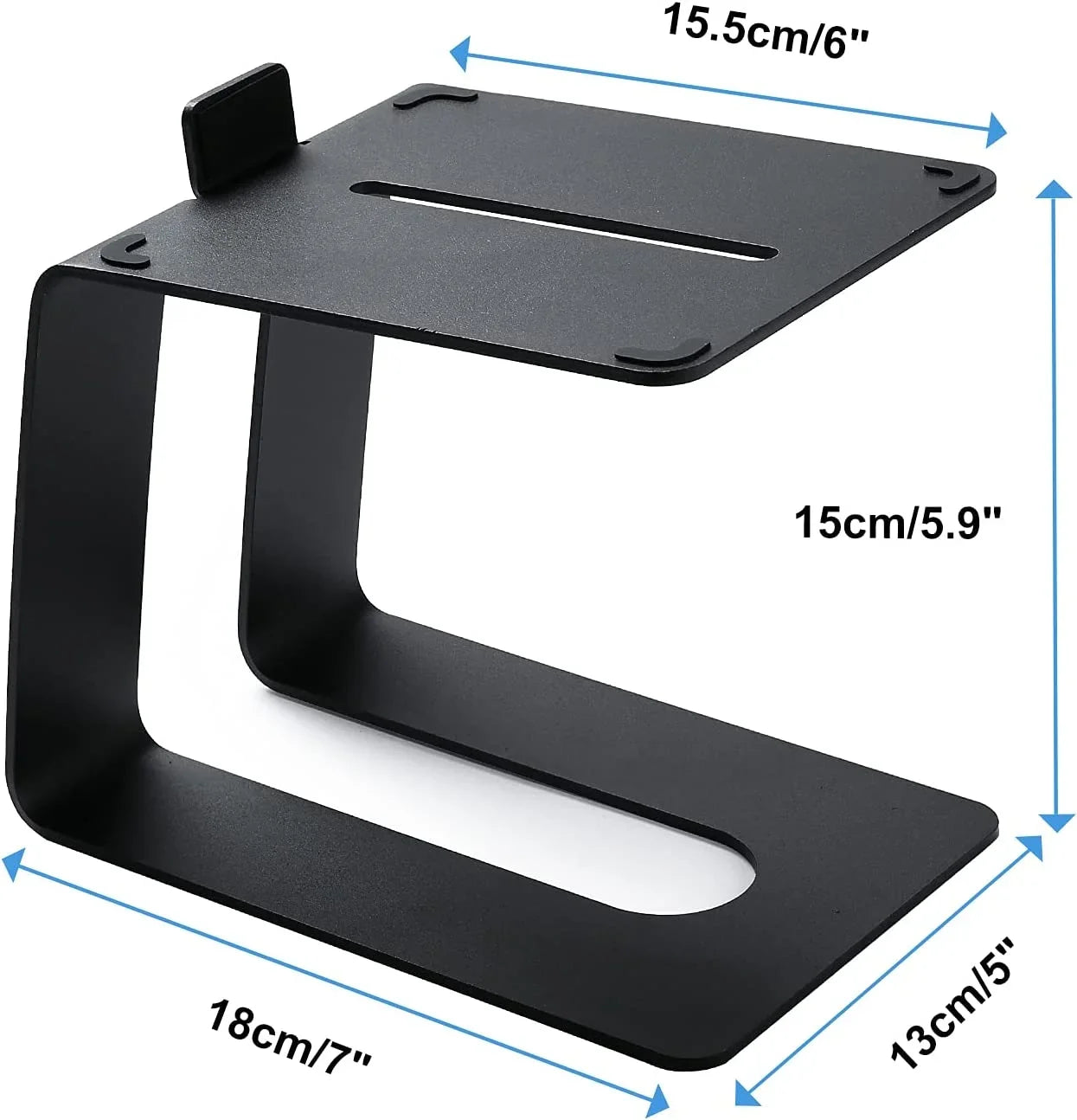 Desktop Speaker Stands, Studio Monitor Speaker Stand for Small & Medium Bookshelf Computer Speakers, Vibration Damping