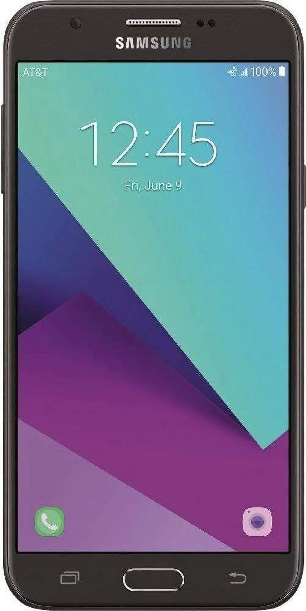Samsung Galaxy J7, SM-J727A, 16GB, Black, 4G LTE, 5.5" Smartphone, AT&T