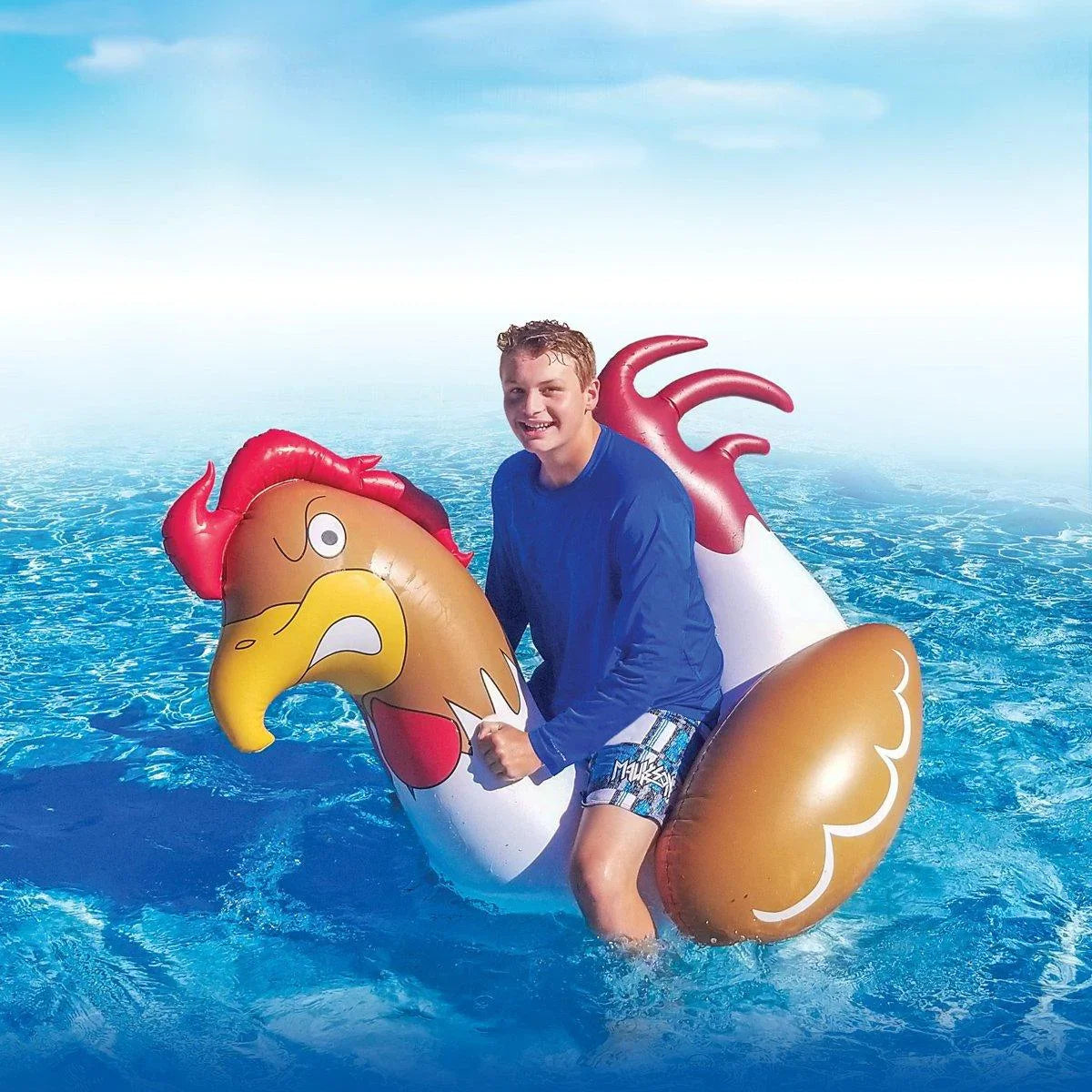 Park Play Chicken Fight Pool Float Game Set WD014
