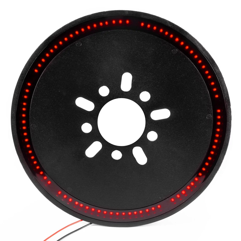 Krator Spare Tire LED Wheel Brake Light 3rd Third Brake Lights Fitting with 1987-2021 Jeep Wrangler JK JKU JL (Including Models with a Backup Camera), Red Light
