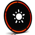 Krator Spare Tire LED Wheel Brake Light 3rd Third Brake Lights Fitting with 1987-2021 Jeep Wrangler JK JKU JL (Including Models with a Backup Camera), Red Light