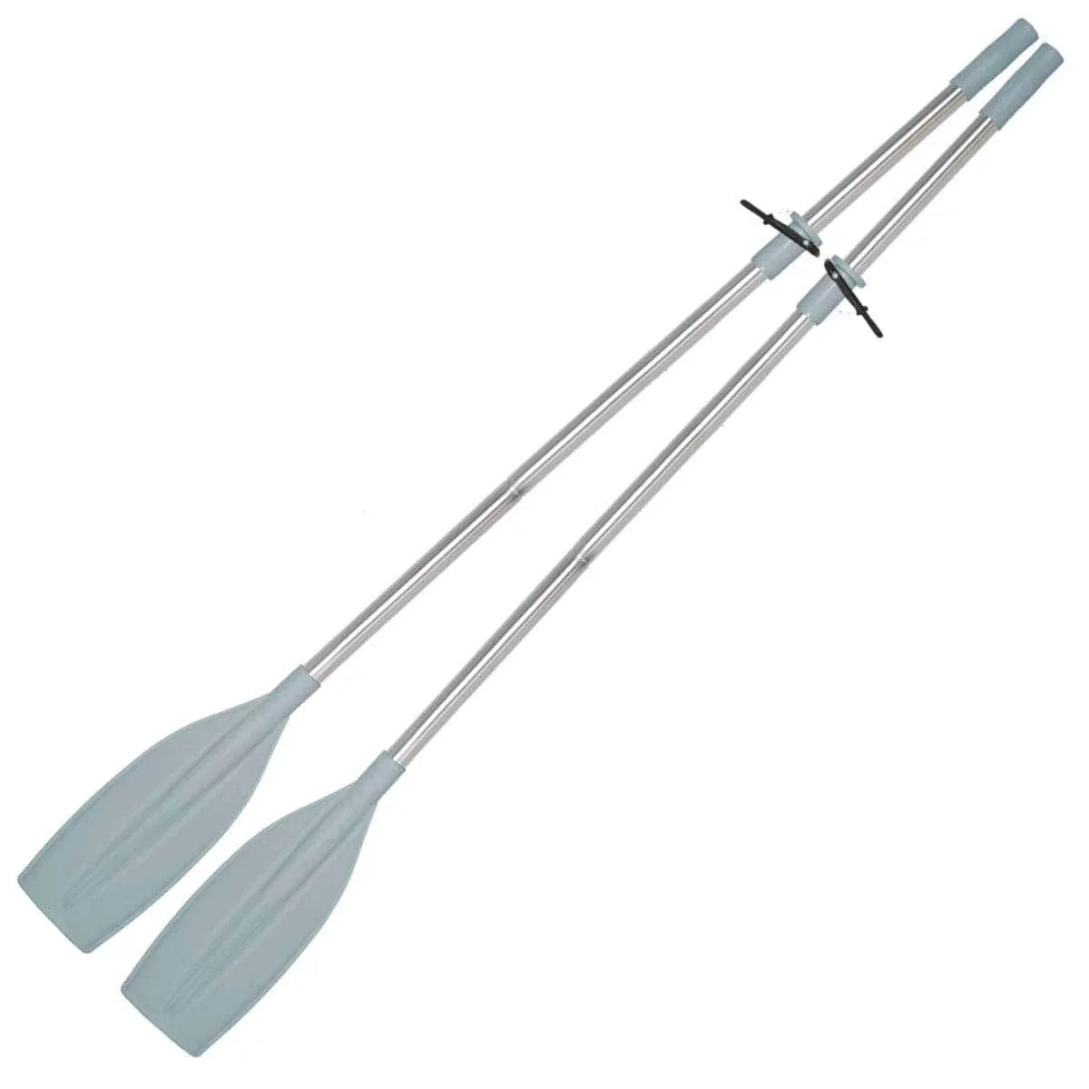 Oceansouth Kayak / Canoe Aluminum Oars Split Shaft with Locks - Length 6' 6" - 2 Piece with Stops - Detachable - Pair