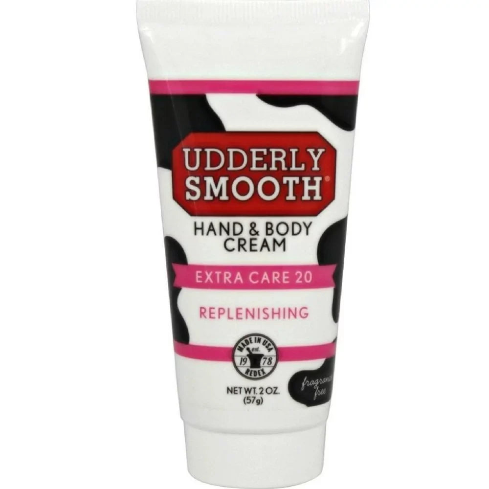 Udderly Smooth Hands & Body Cream Extra Care 20 Replenishing 2 oz, 5-Pack