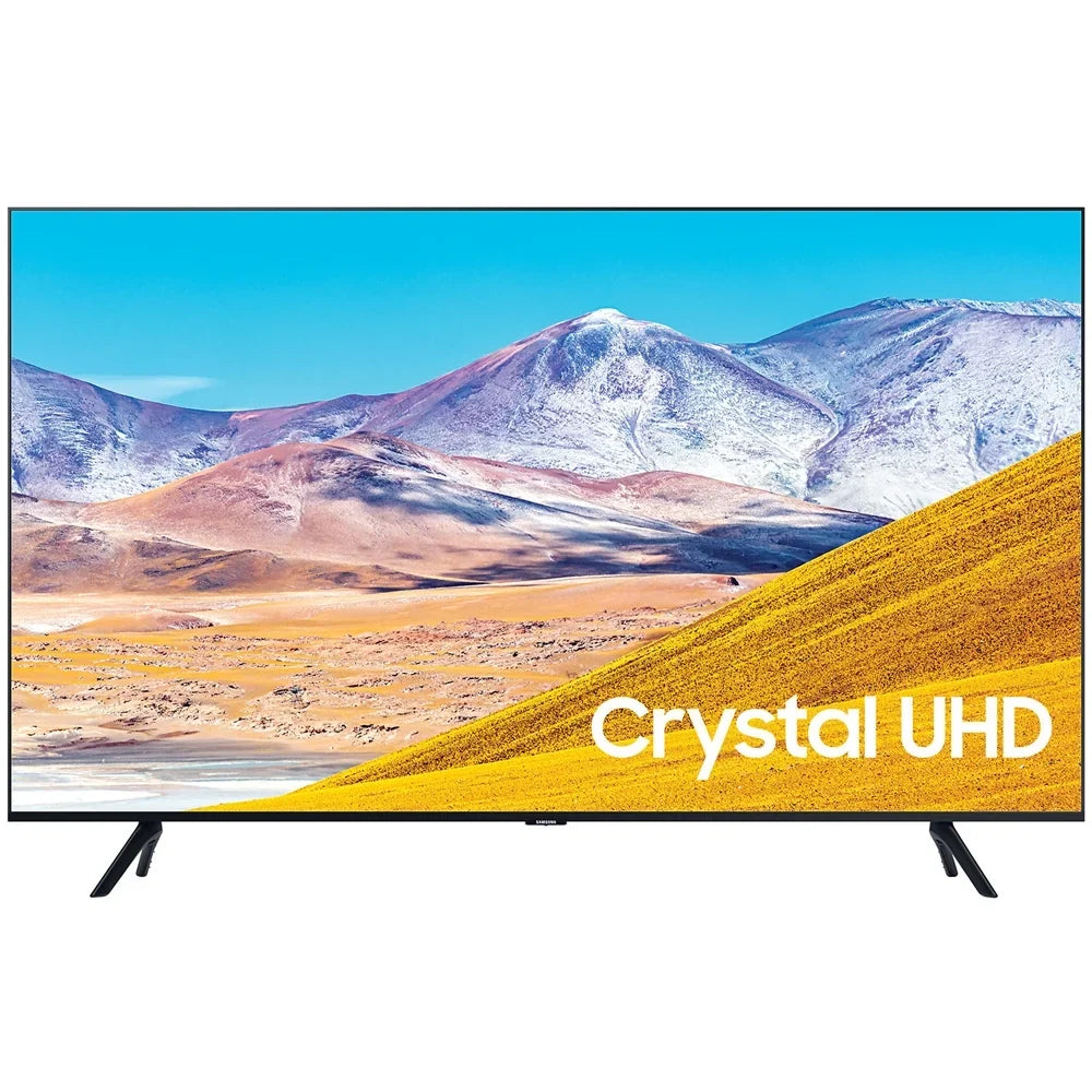 Samsung UN85TU8000 85" TU8000 4K Ultra HD Smart LED TV (2020 Model) with Deco Gear Home Theater Soundbar, Wall Mount Accessory Kit and HDMI Cable Bundle (UN85TU8000FXZA 85TU8000 85 Inch TV)