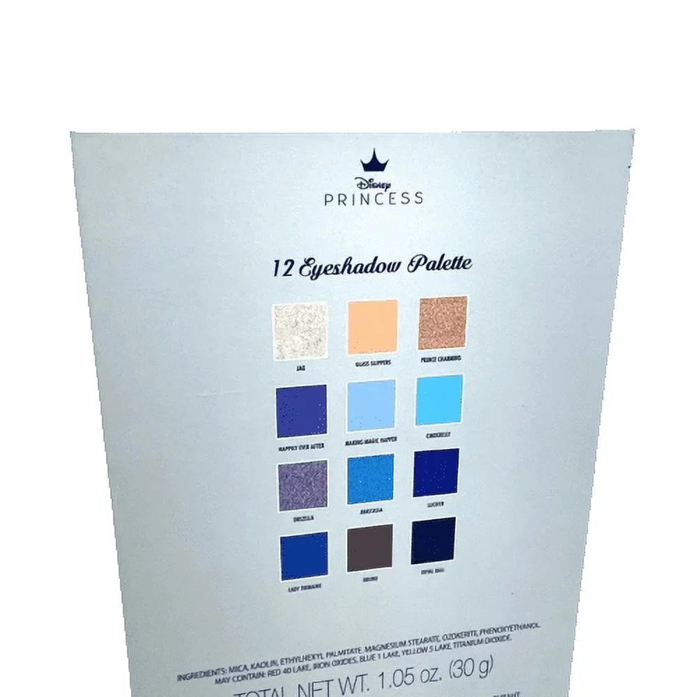 Disney Princess Cinderella Shimmer Mate Blue Eyeshadow Book Palette