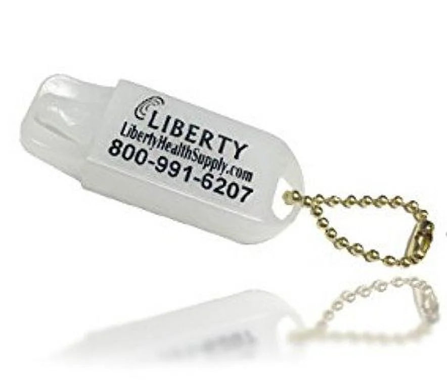 Stay Dri Hearing Aid Dehumidifier - Includes Free Liberty Keychain Hearing Aid Battery Holder
