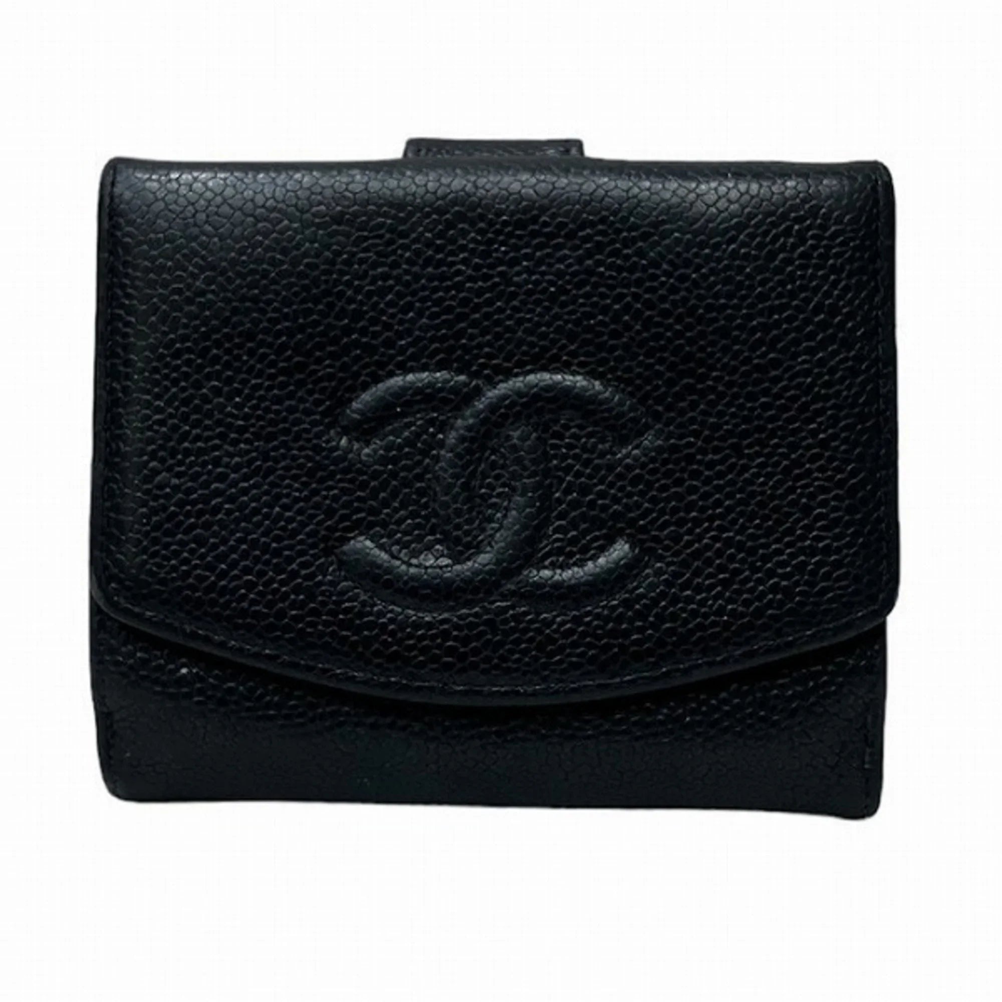 Pre-Owned CHANEL A13496 Bifold Wallet Women's (Fair)