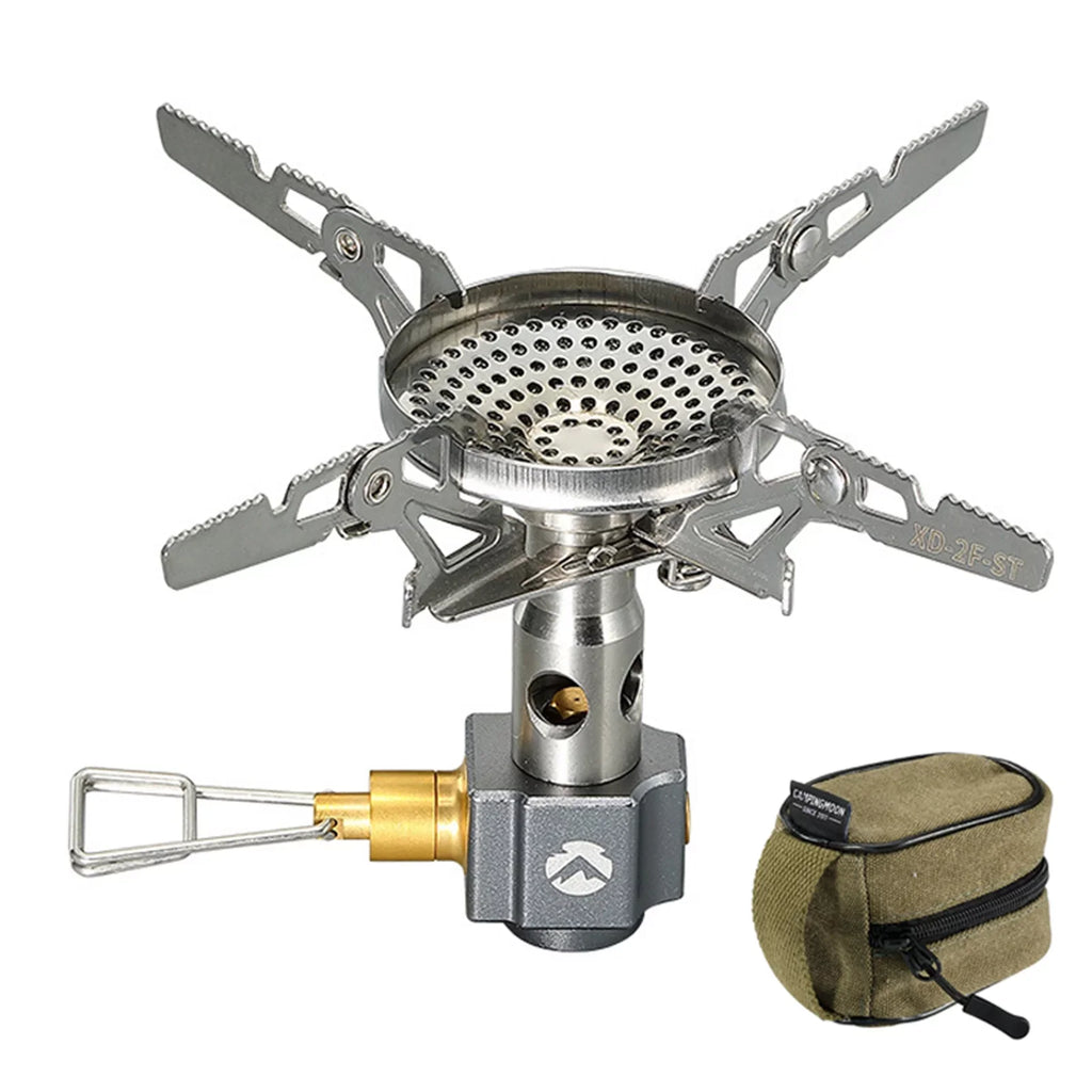 CAMPINGMOON 3300W Camping Stove High Efficient Backpacking Stove Camping Split Gas Stove