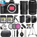 Nikon Z5 Mirrorless Camera with 50-250mm f/4.5-6.3 VR Lens + 24mm f/1.8 S Lens + Handbag + 3 PC Filter Set + 64GB