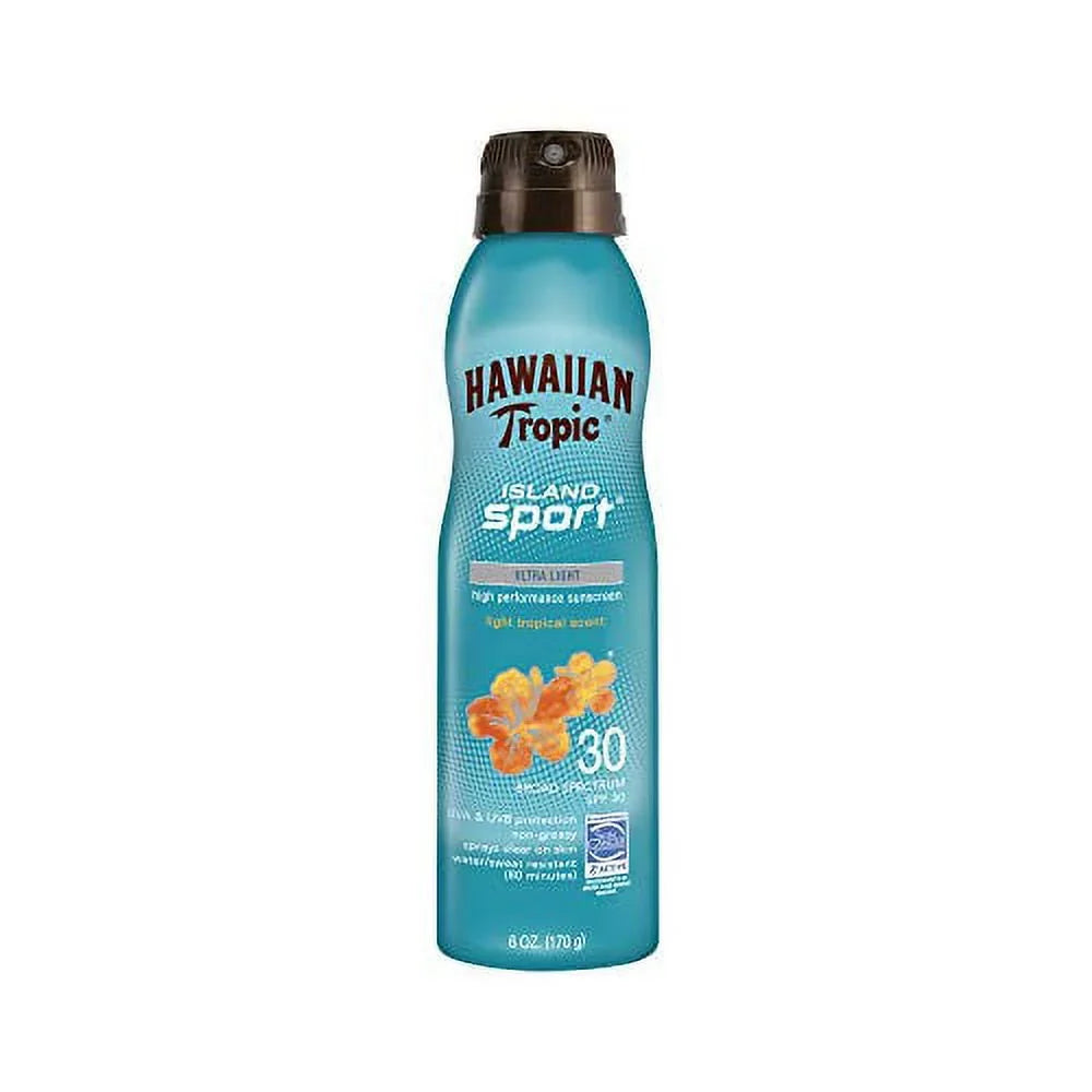 Energizer Hawaiian Tropic Island Sport Sunscreen, 6 oz