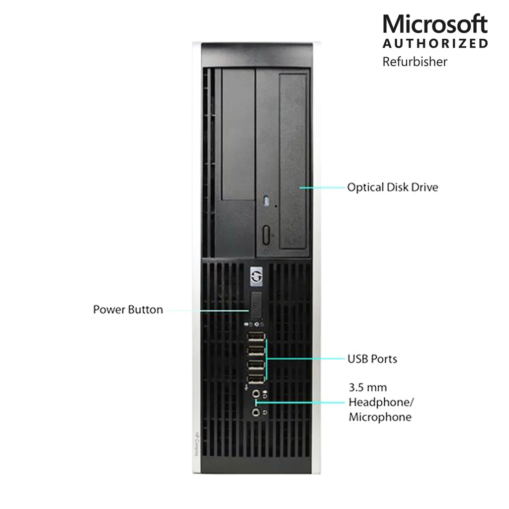 Hp Elite 8100 SFF i5 3.2Ghz 8GB RAM 960GB SSD WiFi Windows 10 Desktop Computer PC - 1 Year Warranty
