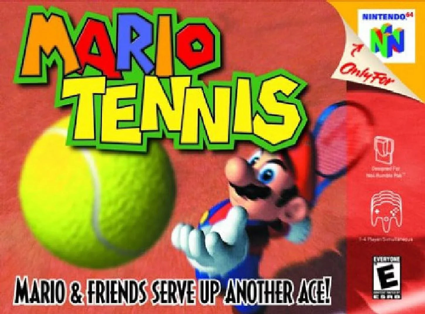 Restored Mario Tennis (Nintendo 64, 2004) Video Game (Refurbished)
