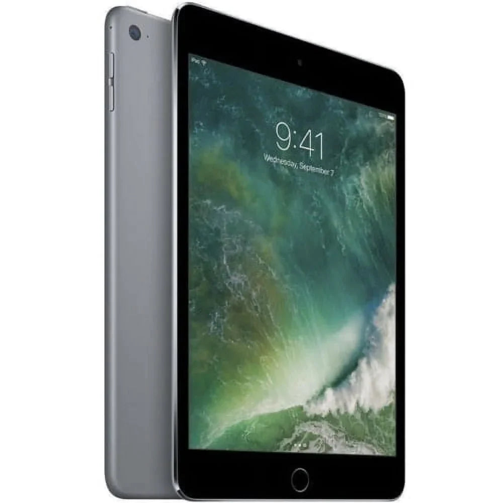 Restored Apple Ipad Mini 4th Gen - 7.9" Apple A8 Dual- 2GB RAM 64GB Storage - Wifi+Cellular Pre-Owned