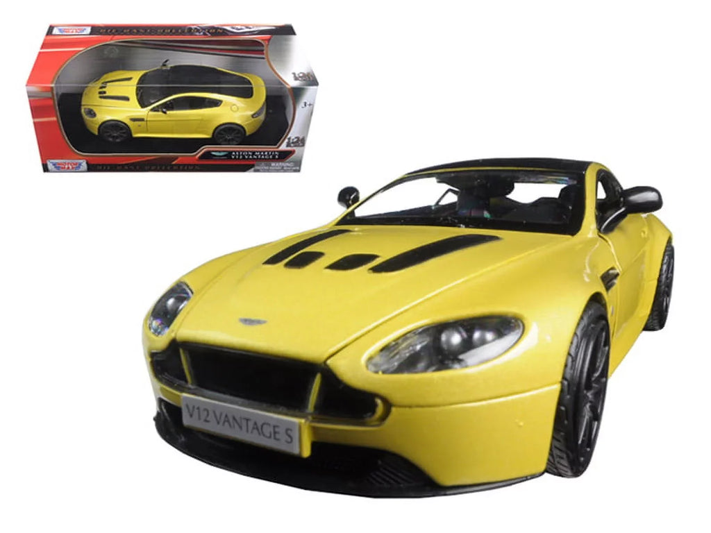 Motormax 79322r Aston Martin Vantage S V12 Red 1-24 Diecast Model Car