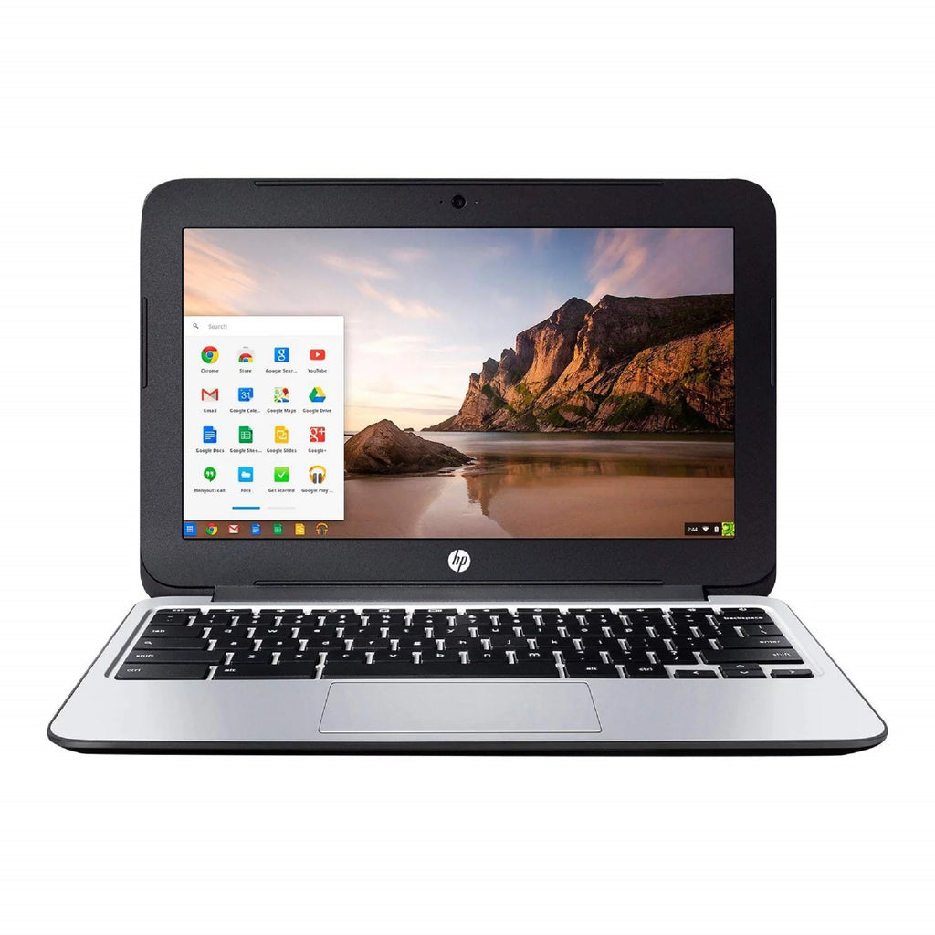 Restored HP chromebook 11 G3 Laptop Computer, 2.16 GHz Celeron, 2GB DDR3 RAM, 16GB SSD Hard Drive, Chrome, 11" Screen (Refurbished)