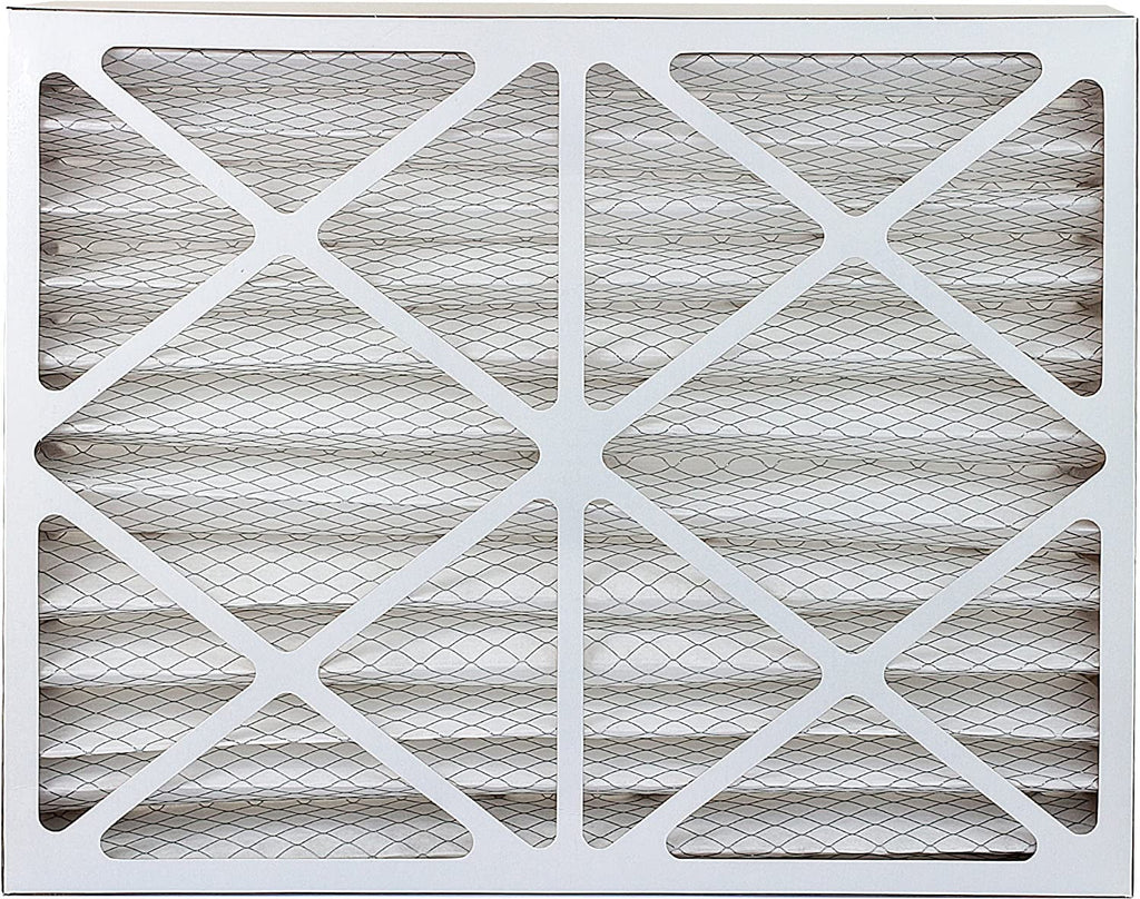 Filterbuy 20x25x4 MERV 8 Pleated HVAC AC Furnace Air Filters (4-Pack)