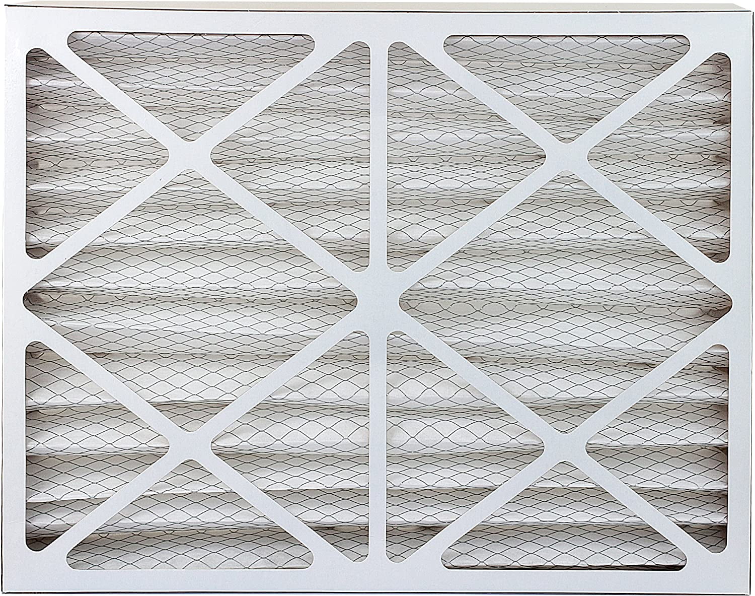 Filterbuy 20x25x4 MERV 8 Pleated HVAC AC Furnace Air Filters (4-Pack)